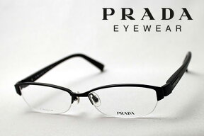 おすすめ価格 【プラダ メガネ 正規販売店】 Made In Italy PRADA PR60OV 1BO1O1 伊達メガネ 度付き ブルーライト カット 眼鏡 シェイプ