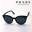 【プラダ サングラス 正規販売店】 PRADA PR02XSF 1AB5S0 レディース HERITAGE Made In Italy ラウンド ブラック系