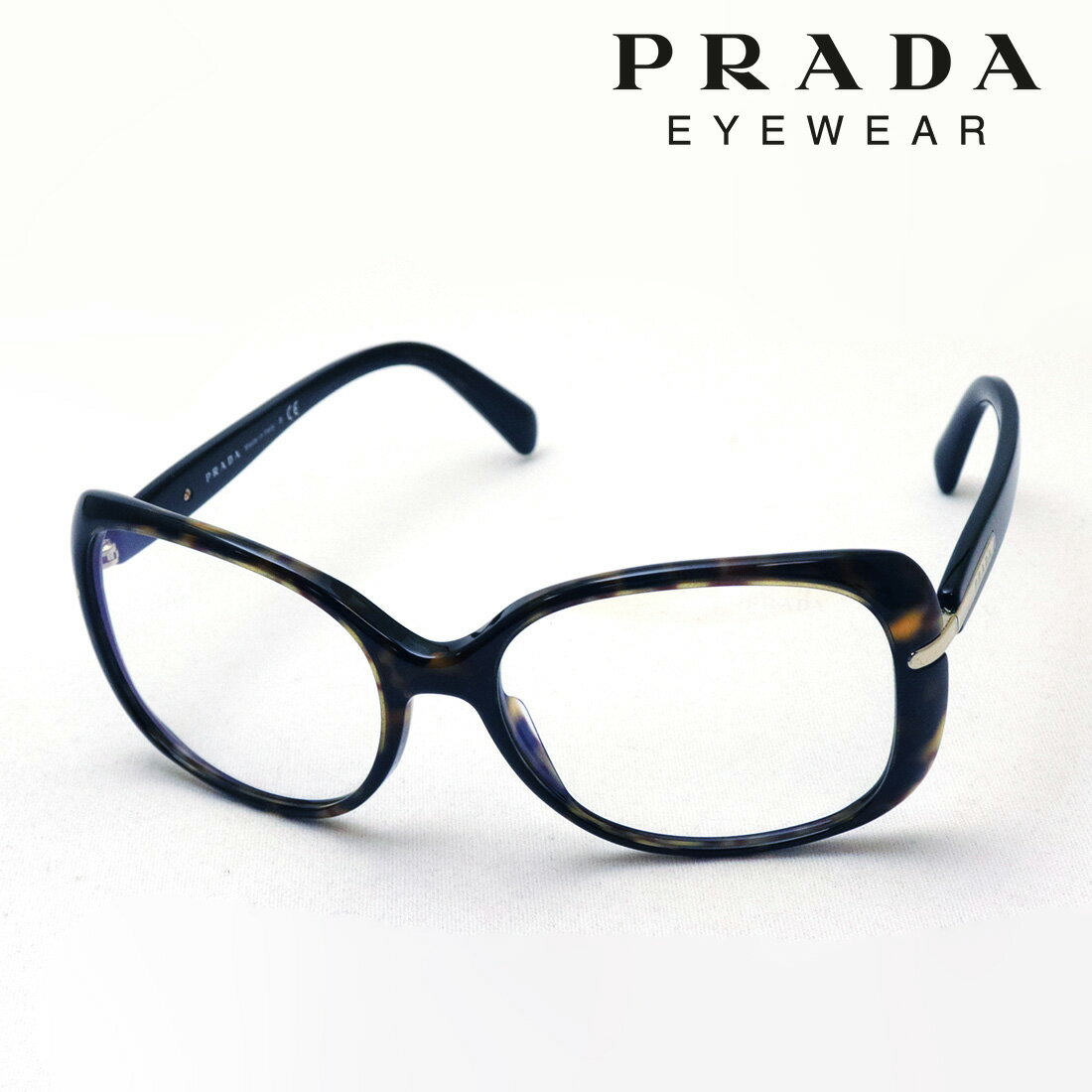 プラダ サングラス（レディース） 【プラダ サングラス 正規販売店】 PRADA PR08OS 2AU09H レディース Made In Italy スクエア ブルーライトカット トータス系