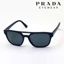 プラダ サングラス（レディース） おすすめ価格 【プラダ サングラス 正規販売店】 PRADA PR23VSF 1AB0A9 メンズ HERITAGE Made In Italy スクエア ブラック系 SEHM TOR