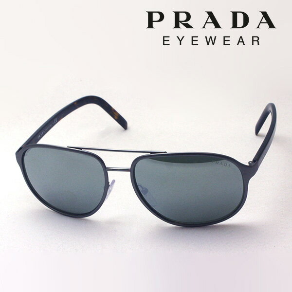 プレミア生産終了モデル 【プラダ サングラス 正規販売店】 PRADA PR53XS 523722 メンズ CONCEPTUAL ミラー Made In Italy ティアドロップ シルバー系 TOR