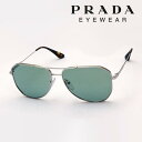 おすすめ価格  PRADA PR63XS 1BC02D 58 メンズ CONCEPTUAL Made In Italy ティアドロップ シルバー系