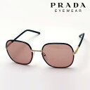 プラダ サングラス（レディース） 【プラダ サングラス 正規販売店】 PRADA PR67XS 01H1P1 55 レディース CATWALK Made In Italy スクエア ブラック系