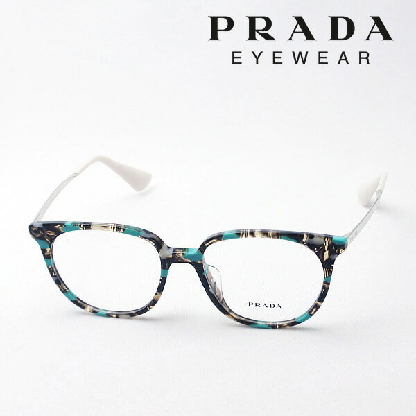 プレミア生産終了モデル 【プラダ メガネ 正規販売店】 Made In Italy PRADA PR13UVF KJJ1O1 伊達メガネ 度付き ブルーライト カット 眼鏡 シネマ CINEMA CATWALK スクエア