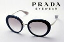 プラダ 【プラダ サングラス 正規販売店】 Made In Italy PRADA PR16QS 2AU1L0 シネマ CINEMA サングラス 丸 レディース CATWALK シェイプ