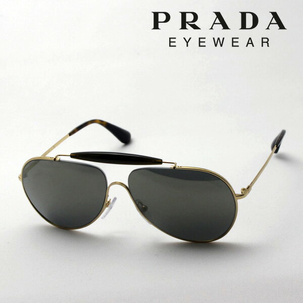 プラダ サングラス（レディース） 【プラダ サングラス 正規販売店】 Made In Italy PRADA PR56SS 5AK4L0 ティアドロップ ミラー メンズ ティアドロップ