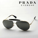 【プラダ サングラス 正規販売店】 Made In Italy PRADA PR56SS 5AK4L0 ティアドロップ ミラー メンズ ティアドロップ