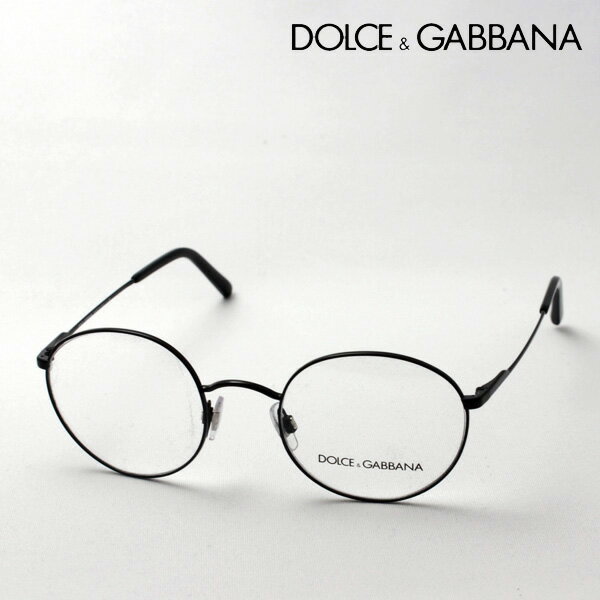 おすすめ価格 【ドルチェ＆ガッバーナ メガネ 正規販売店】 DOLCE&GABBANA DG1290 01 伊達メガネ 度付き ブルーライト カット 眼鏡 ドルガバ ラウンド