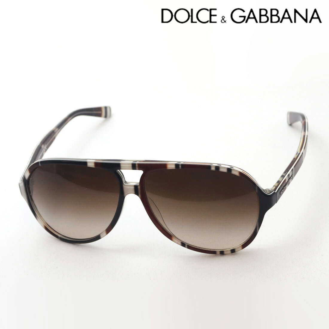 おすすめ価格 【ドルチェ＆ガッバーナ サングラス 正規販売店】 DOLCE&GABBANA DG4182PF 272113 ドルガバ ティアドロップ ブラウン系 ケースなし