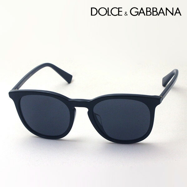 ドルガバ サングラス（レディース） 【ドルチェ＆ガッバーナ サングラス 正規販売店】 DOLCE&GABBANA DG4372F 50187 ドルガバ Made In Italy ボストン ブラック系