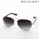 ブルガリ サングラス（レディース） プレミア生産終了モデル【ブルガリ サングラス 正規販売店】 BVLGARI BV6073B 3768G Made In Italy ティアドロップ ゴールド系