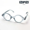 NewModel 【イジピジ 正規販売店】 IZIPIZI 老眼鏡 リーディンググラス シニアグラス SC LMS Jモデル C237 女性 男性 おしゃれ ラウンド ブルー系