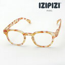 【イジピジ 正規販売店】 IZIPIZI 老眼鏡 リーディンググラス シニアグラス SC LMS Cモデル C24-BG 女性 男性 おしゃれ シェイプ