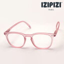 【イジピジ 正規販売店】 IZIPIZI 老眼鏡 リーディンググラス シニアグラス SC LMS #Eモデル C134 女性 男性 おしゃれ スクエア ピンク系