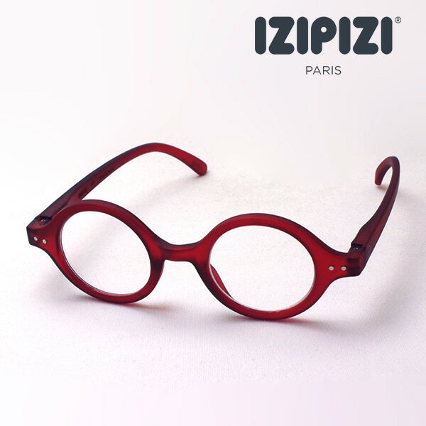 【イジピジ 正規販売店】 IZIPIZI 老眼鏡 リーディンググラス シニアグラス SC LMS Jモデル C04 女性 男性 おしゃれ ラウンド レッド系