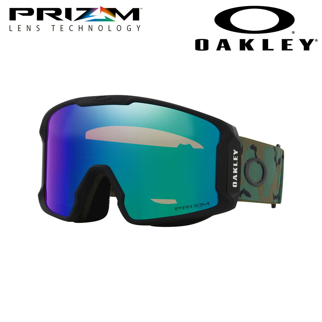 NewModel 【オークリー公認店】 オークリー ゴーグル プリズム スノー ライン マイナー L ユニバーサルフィット OO7070-H9 OAKLEY LINE MINER L UNIVERSAL FIT PRIZM SNOW ブラック系