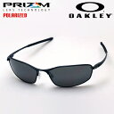 【オークリー公認店】 オークリー 偏光サングラス プリズム ウィスカー OO4141-03 OAKLEY WHISKER PRIZM SPORT オーバル ブラック系