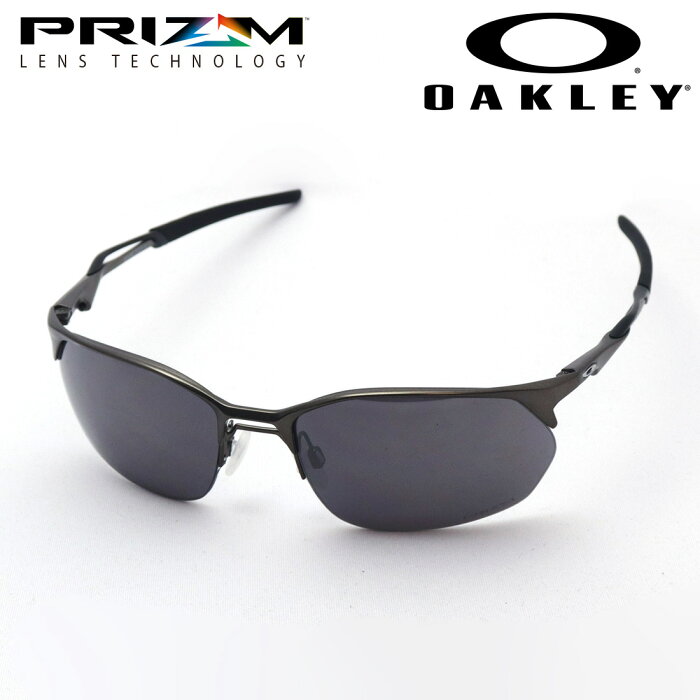 NewModel【オークリー公認店】 オークリー サングラス プリズム ワイヤータップ 2.0 OO4145-02 OAKLEY WIRE TAP 2.0 PRIZM SPORT アクティブ シルバー系