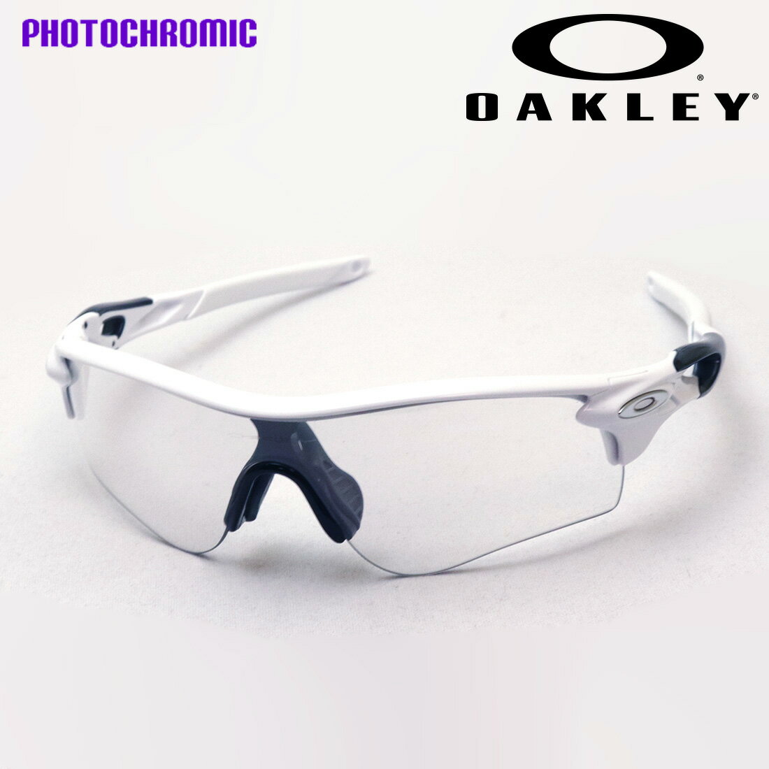  オークリー サングラス 調光 レーダーロック パス アジアンフィット OO9206-69 OAKLEY RADARLOCK PATH ASIA FIT SPORT スクエア ホワイト系