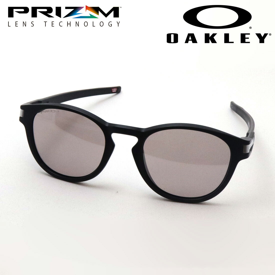 NewModel 【オークリー公認店】 オークリー サングラス プリズム ラッチ アジアンフィット OO9349-51 OAKLEY LATCH ASIA FIT PRIZM LIFESTYLE ラウンド ブラック系