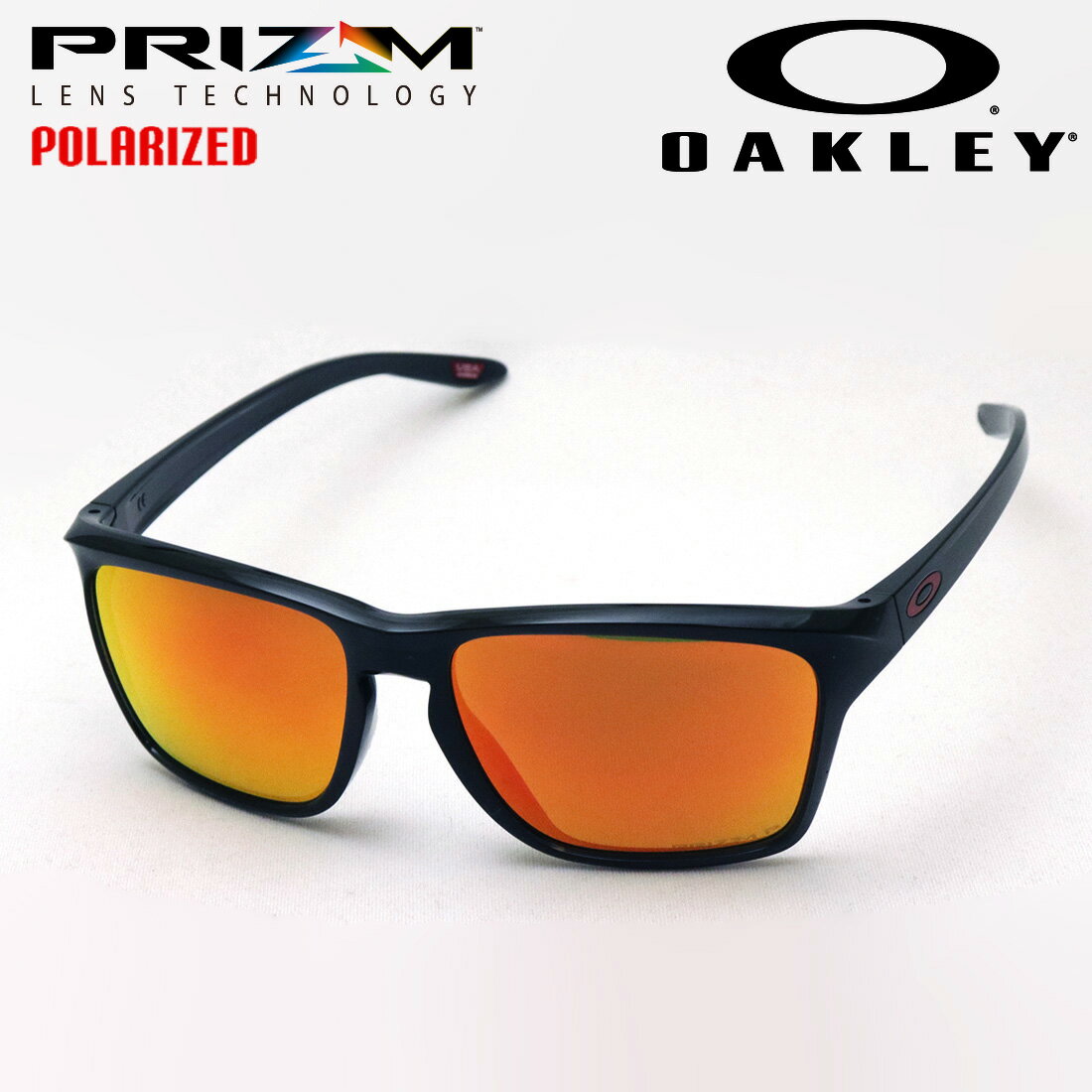  オークリー サングラス 偏光 プリズム サイラス OO9448F-03 OAKLEY SYLAS(A) PRIZM LIFESTYLE スクエア ブラック系