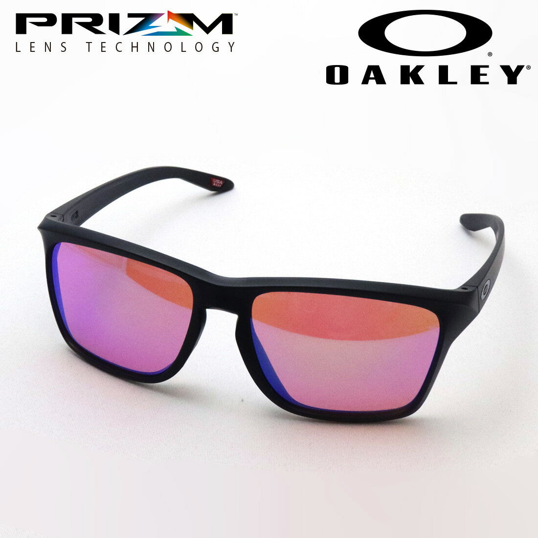 NewModel  オークリー サングラス ゴルフ プリズム サイラス OO9448F-17 OAKLEY SYLAS(A) PRIZM GOLF SPORT スクエア ブラック系