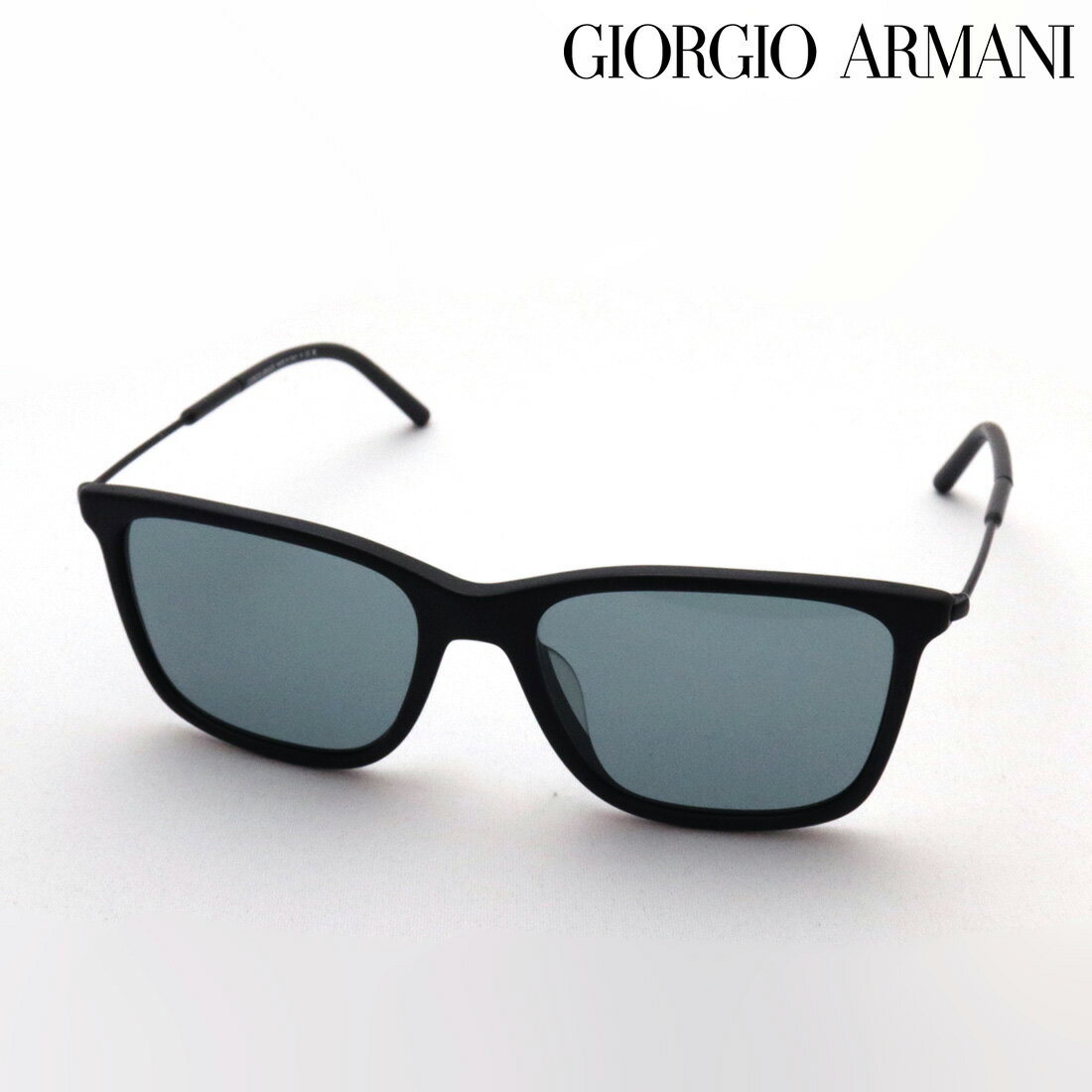 【ジョルジオアルマーニ サングラス 正規販売店】 GIORGIO ARMANI AR8176F 504211 ジョルジオ アルマーニ サングラス Made In Italy スクエア ブラック系