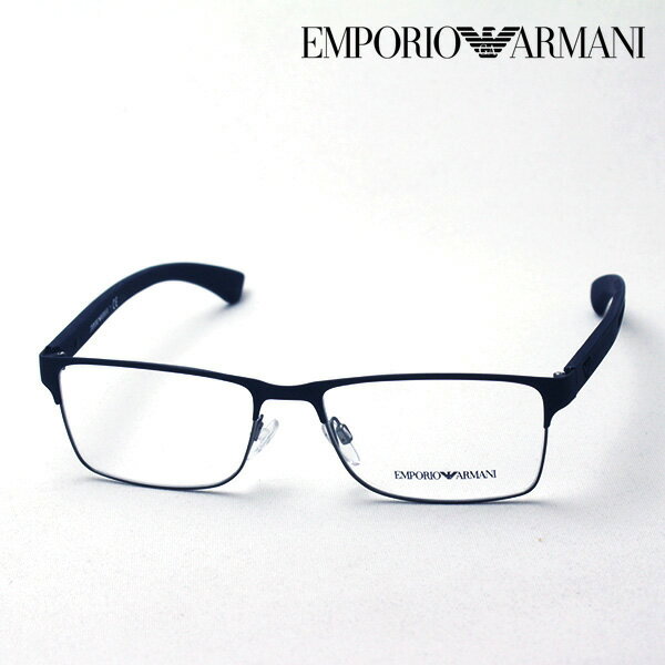 大ヒットモデル 【エンポリオアルマーニ メガネ 正規販売店】 EMPORIO ARMANI EA1052 3155 メガネ 伊達メガネ 度付き ブルーライト カット 眼鏡 エンポリオ アルマーニ スクエア