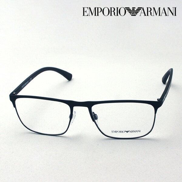【エンポリオアルマーニ メガネ 正規販売店】 EMPORIO ARMANI EA1079 3094 メガネ 伊達メガネ 度付き ブルーライト カット 眼鏡 エンポリオ アルマーニ スクエア