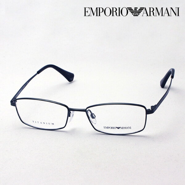  EMPORIO ARMANI EA1045TD 3126 メガネ 伊達メガネ 度付き ブルーライト カット 眼鏡 メタル エンポリオ アルマーニ スクエア