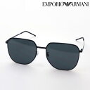 NewModel 【エンポリオアルマーニ サングラス 正規販売店】 EMPORIO ARMANI EA2135D 300187 エンポリオ アルマーニ スクエア ブラック系