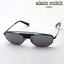 おすすめ価格 【アランミクリ サングラス 正規販売店】 ALAIN MIKLI A04014 0036G ミラー メンズ PLAISIR Made In Italy スクエア ブラック系 SEHM