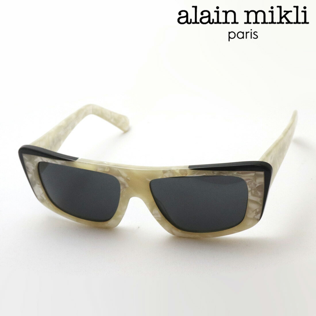 Alain Mikli - おすすめ価格 【アランミクリ サングラス 正規販売店】 ALAIN MIKLI A05029 00787 レディース Made In Italy スクエア ホワイト系 SEHM