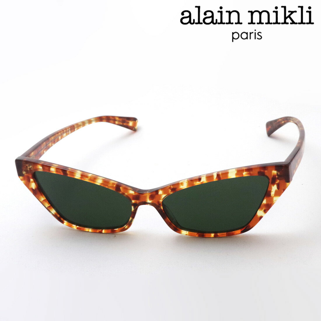 おすすめ価格 【アランミクリ サングラス 正規販売店】 ALAIN MIKLI A05036 00971 レディース LE MATIN Made In Italy フォックス トータス系 SEHM
