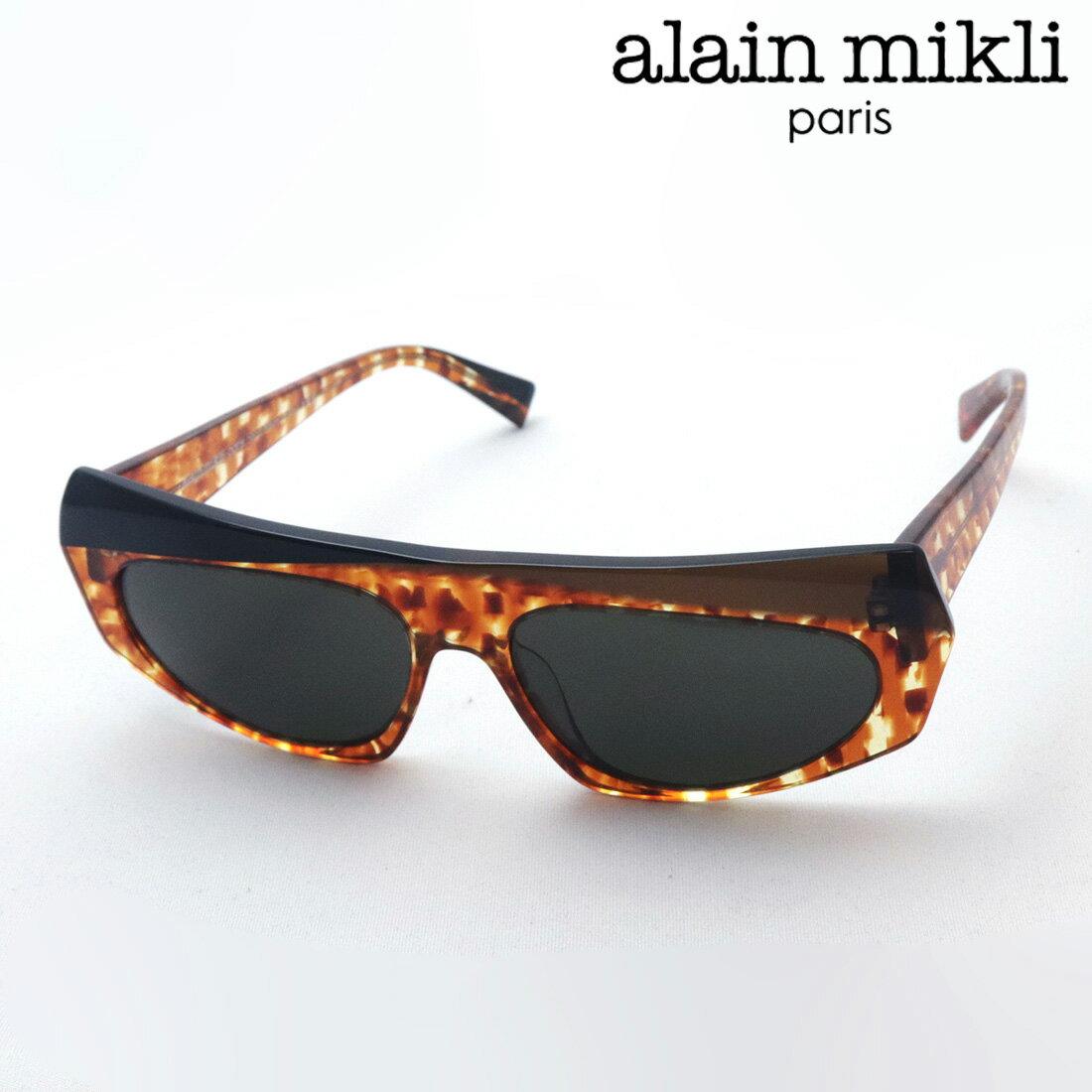 Alain Mikli - おすすめ価格 【アランミクリ サングラス 正規販売店】 ALAIN MIKLI A05041 00482 レディース POSE Made In Italy スクエア トータス系 SEHM