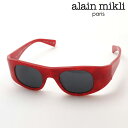 おすすめ価格 【アランミクリ サングラス 正規販売店】 ALAIN MIKLI A05046 00287 レディース ANSOLET Made In Italy ボストン レッド系 SEHM