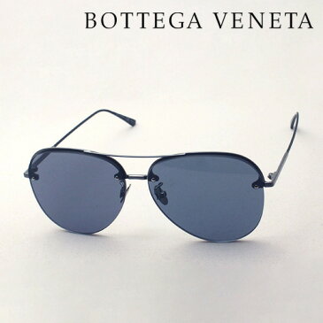 NewModel 【ボッテガ ヴェネタ サングラス 正規販売店】BOTTEGA VENETA BV0206S 001 ボッテガヴェネタ Made In Italy ティアドロップ シルバー系