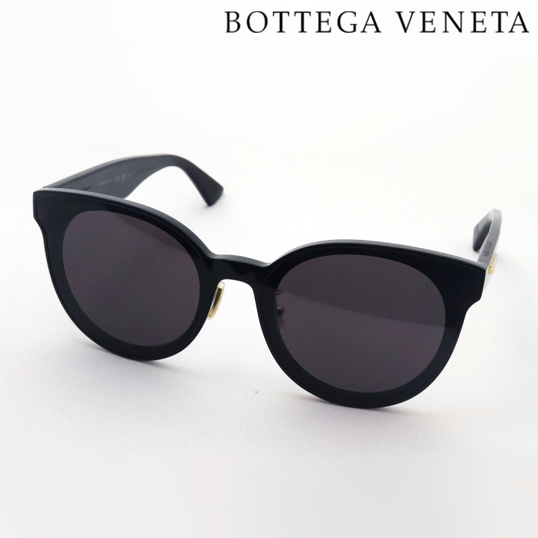 ボッテガ・ヴェネタ サングラス メンズ 【ボッテガ ヴェネタ サングラス 正規販売店】BOTTEGA VENETA BV0304SK 001 NEW CLASICC ボッテガヴェネタ Made In Italy レディース メンズ ボストン ブラック系