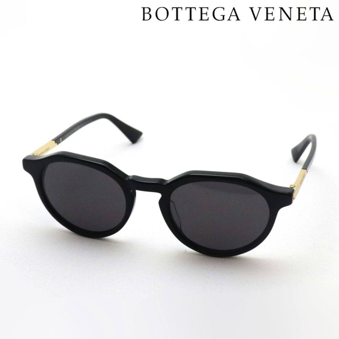 ボッテガ・ヴェネタ サングラス レディース NewModel 【ボッテガ ヴェネタ サングラス 正規販売店】BOTTEGA VENETA BV1260S 001 MINIMALIST ボッテガヴェネタ Made In Italy レディース メンズ ボストン ブラック系