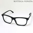 NewModel 【ボッテガ ヴェネタ メガネ 正規販売店】BOTTEGA VENETA BV1316O 001 54 NEW CLASSIC ボッテガヴェネタ 伊達メガネ 度付き ブルーライト カット 眼鏡 黒縁 Made In Italy レディース メンズ スクエア ブラック系
