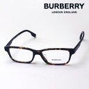 【バーバリー メガネ 正規販売店】 BURBERRY BE2312D 3002 伊達メガネ 度付き ブルーライト カット 眼鏡 Made In Italy スクエア トータス系