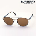 バーバリー おすすめ価格 【バーバリー サングラス 正規販売店】 BURBERRY BE3109 129373 Made In Italy ラウンド ゴールド系 SEM