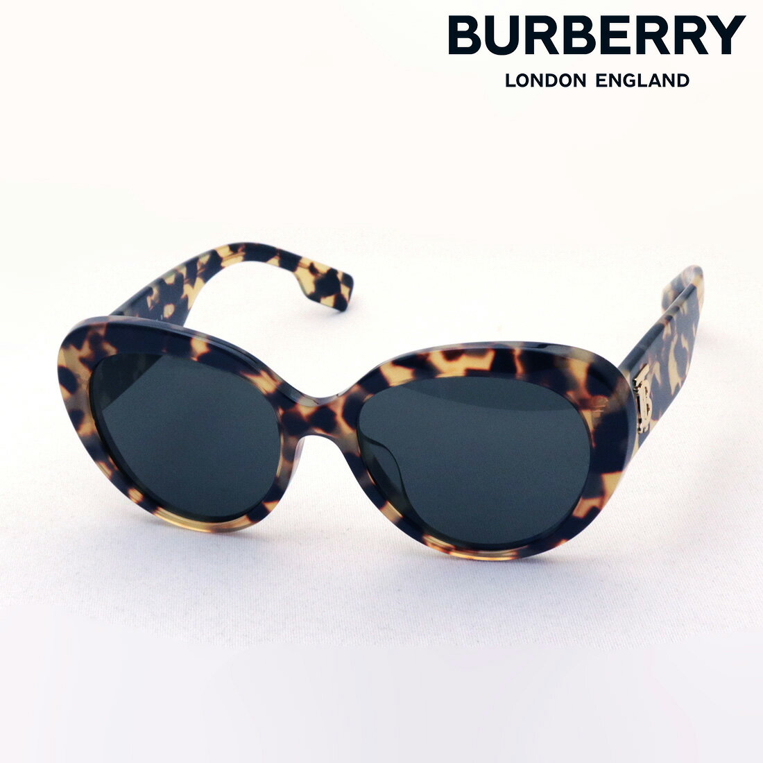 おすすめ価格【バーバリー サングラス 正規販売店】 BURBERRY BE4298F 327887 Made In Italy フォックス トータス系 TOR