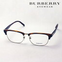 大ヒットモデル 【バーバリー メガネ 正規販売店】 BURBERRY BE2238D 3316 伊達メガネ 度付き ブルーライト カット 眼鏡 ブロー トータス系