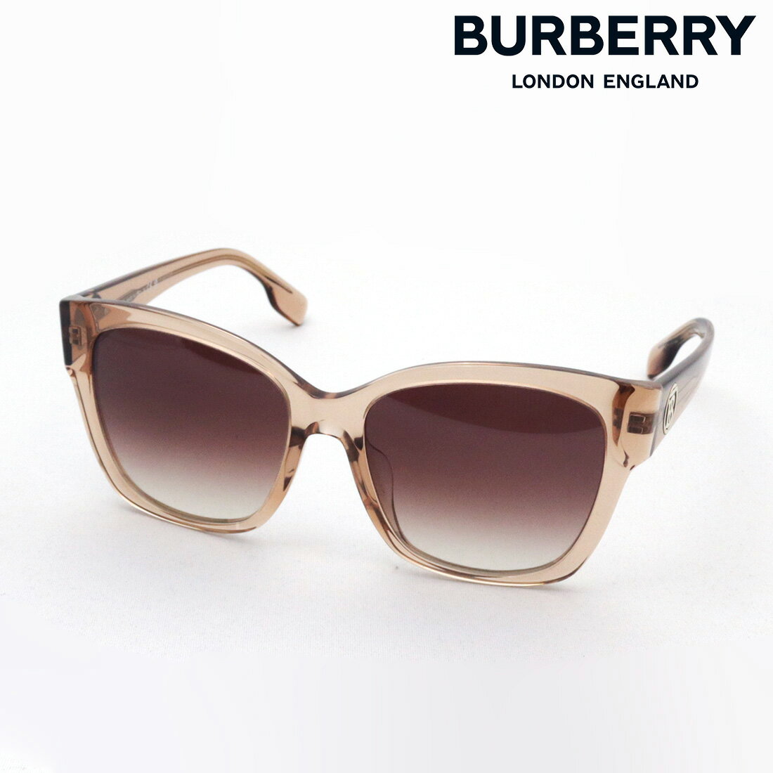 【バーバリー サングラス 正規販売店】 BURBERRY BE4345F 335813 RUTH ルース Made In Italy スクエア ピンク系