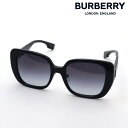 プレミア生産終了モデル 【バーバリー サングラス 正規販売店】 BURBERRY BE4371F 30018G HELENA エレナ Made In Italy スクエア ブラック系 【CA5】
