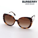 バーバリー 【バーバリー サングラス 正規販売店】 BURBERRY BE4374F 331613 レディース EUGENIE ユージェニー Made In Italy スクエア トータス系