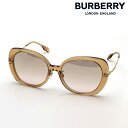 バーバリー 【バーバリー サングラス 正規販売店】 BURBERRY BE4374F 377971 レディース EUGENIE ユージェニー ミラー Made In Italy スクエア ブラウン系