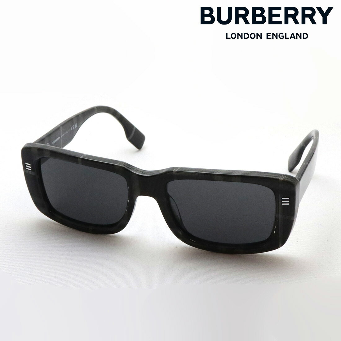 バーバリー 【バーバリーサングラス 正規販売店】 BURBERRY BE4376U 380487 JARVIS ジャーヴィス Made In Italy スクエア