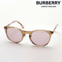 バーバリー 【バーバリーサングラス 正規販売店】 BURBERRY BE4380D 40255 Made In Italy ラウンド ブラウン系 ピンク系